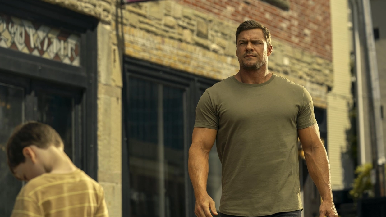 Alan Ritchson en Reacher