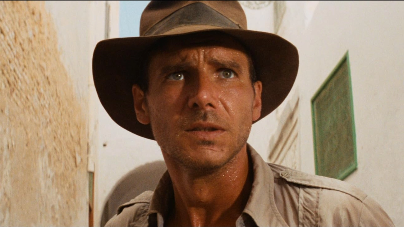 Harrison Ford en Raiders of the Lost Ark (1981)